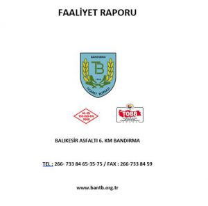 2017 YILI FAALİYET RAPORU