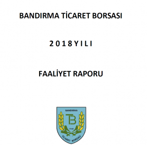 2018 YILI FAALİYET RAPORU