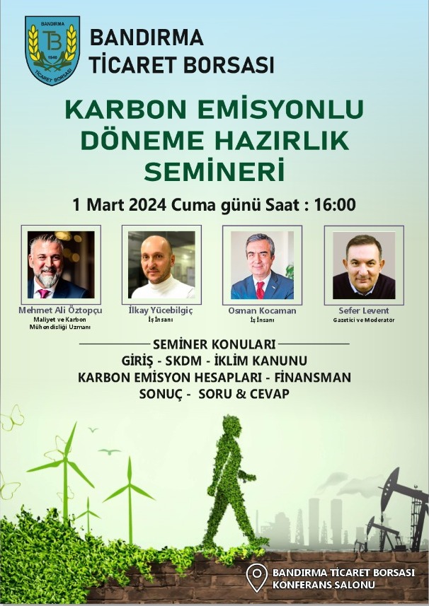 KARBON EMİSYONLU DÖNEME HAZIRLIK SEMİNERİ