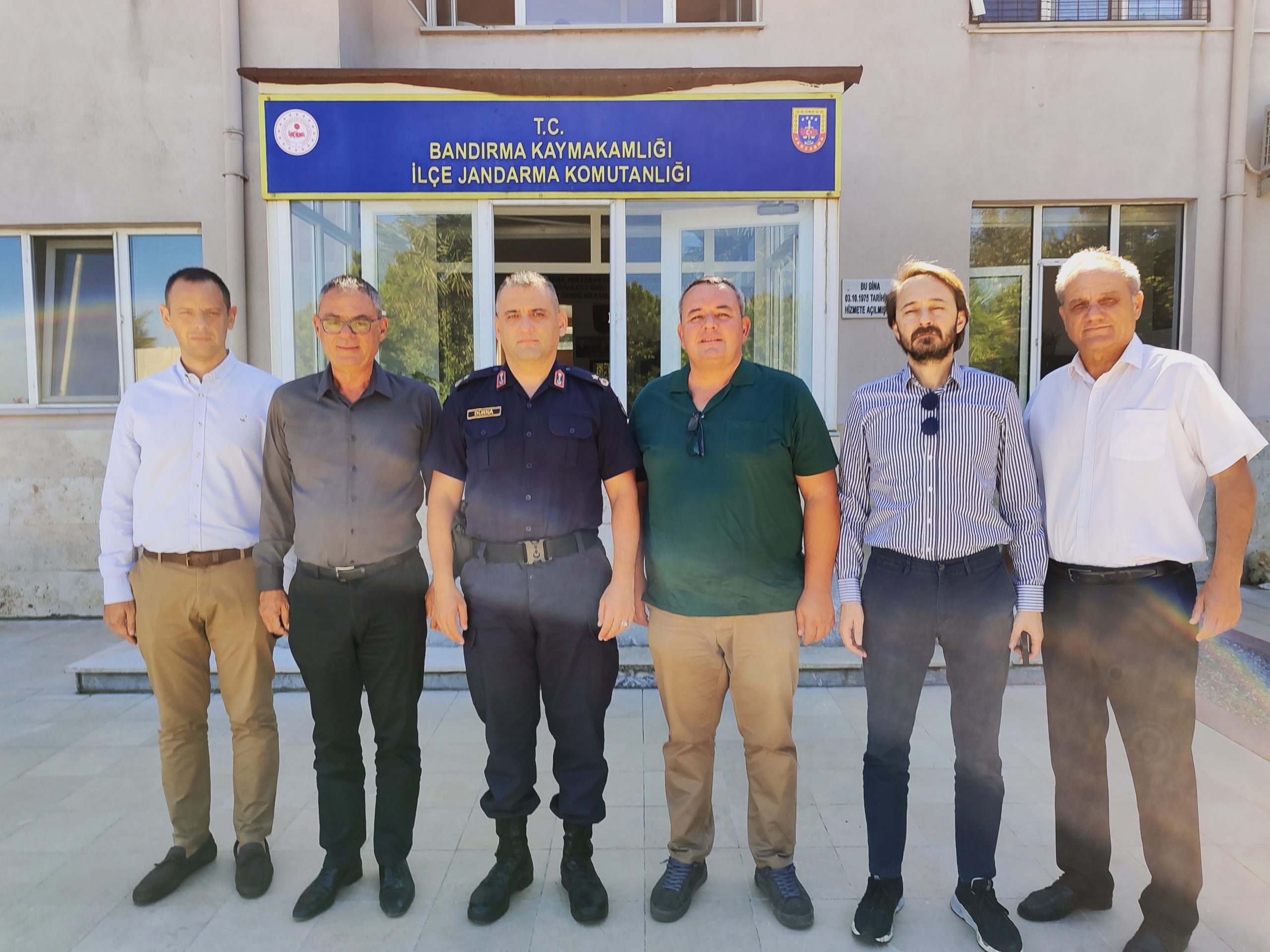 BİNBAŞI ONUR DURNA’YA HAYIRLI OLSUN ZİYARETİ