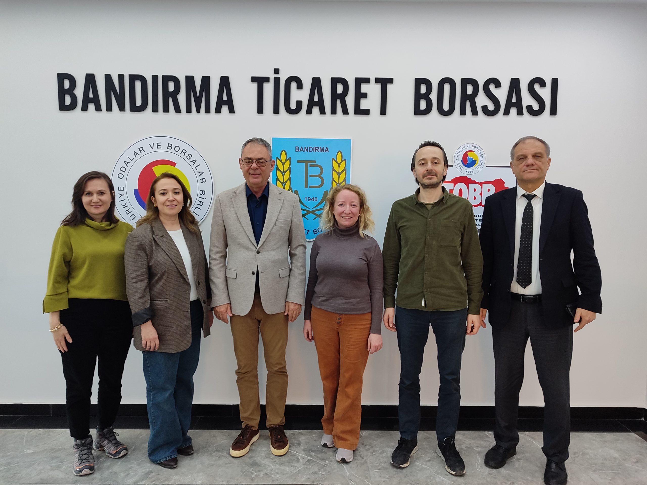 BÜYÜKŞEHİR KIRSAL HİZMETLER DAİRESİNDEN BORSAMIZA ZİYARET