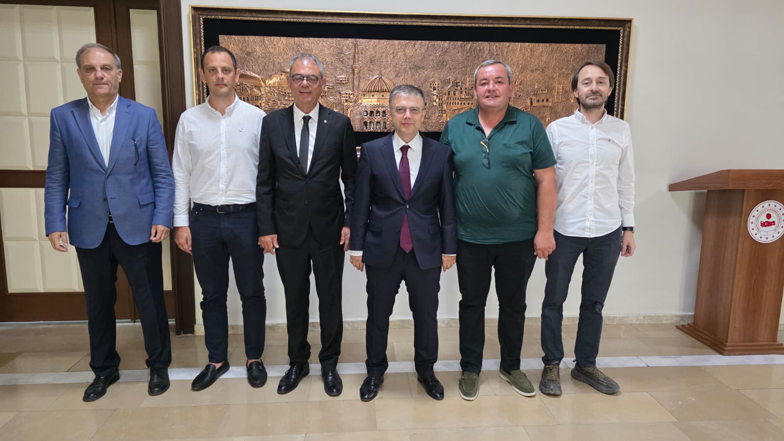 KAYMAKAM RECEP ÖZTÜRK’E ZİYARET