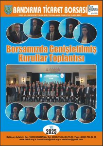 2025 YILI DERGİMİZ