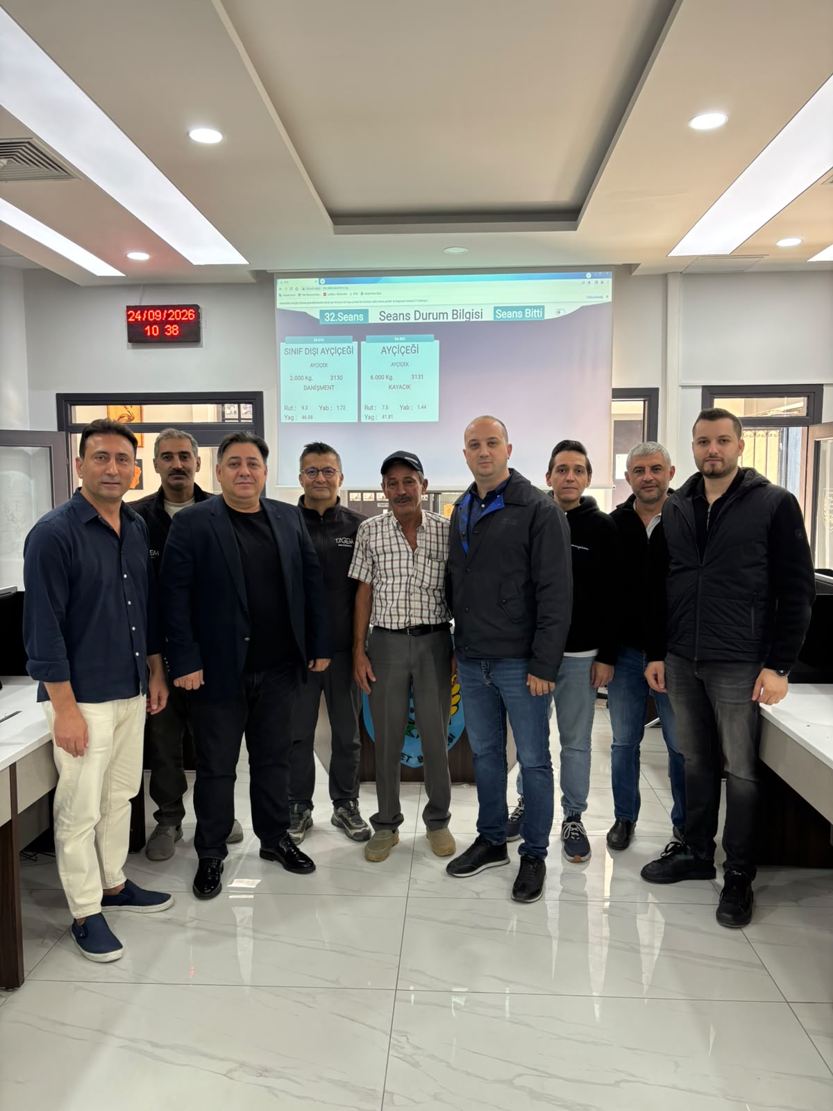 İLK MAHSUL MISIR BORSAMIZDA İŞLEM GÖRDÜ.